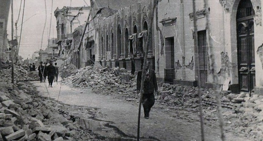 Se cumplen 75 a&ntilde;os del sismo que pr&aacute;cticamente borr&oacute; la Ciudad de San Juan 