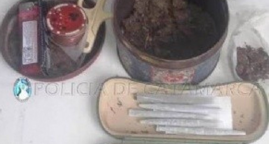 Secuestran droga en un puesto caminero de La Puerta