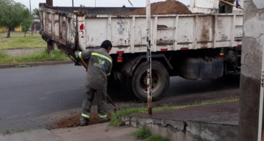 	 &iquest;Bacheo de calles con tierra no m&aacute;s?