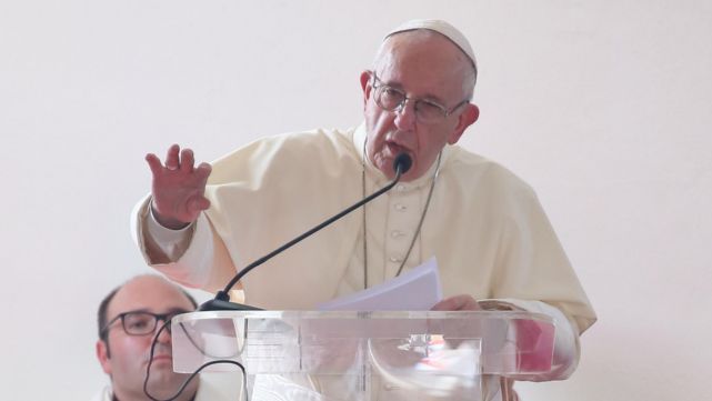 El Papa anim&oacute; a los j&oacute;venes a seguir a Mar&iacute;a,  "la influencer de Dios"
