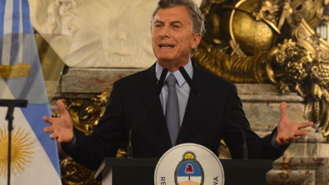 Macri: "La corrupci&oacute;n se llev&oacute; la plata de los argentinos"