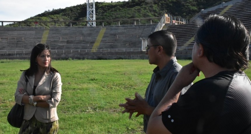Comenzaron los trabajos en el Estadio Bicentenario