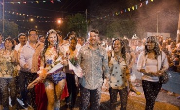 La Carrera colmada en la última noche de Fray de Carnavales