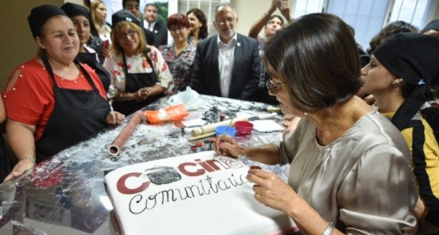 Corpacci inauguró la segunda Cocina Comunitaria para emprendedores