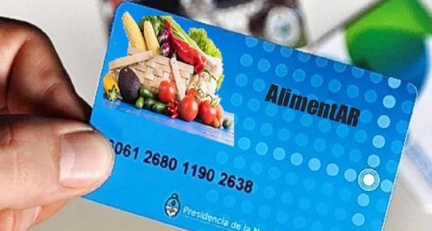 Llegan la otra semana las Tarjetas Alimentar a la Capital