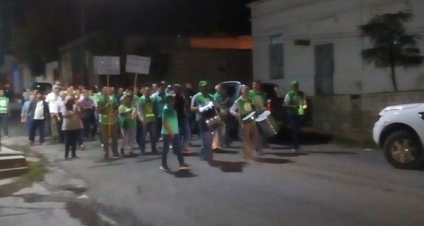 Marcharon en Pomán pidiendo aumento salarial y en repudio por los trabajadores despedidos