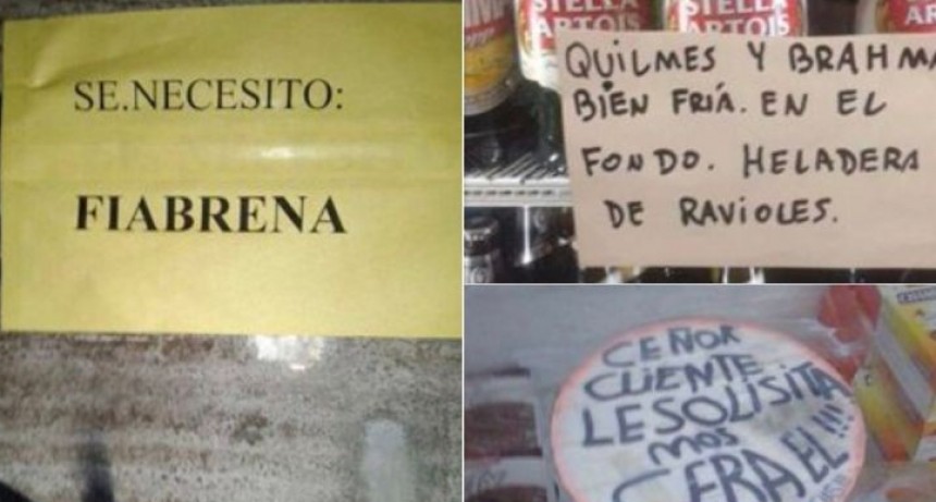 Los mejores carteles vistos en un súper chino!