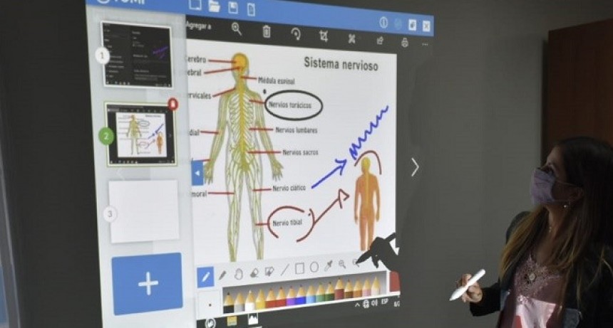 Escuelas Técnicas en Catamarca equipadas con pizarras digitales 