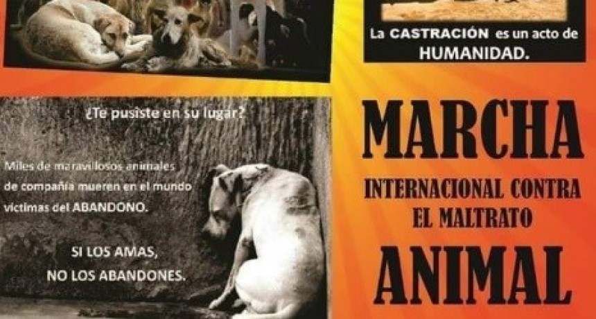 Marcha Internacional contra el Maltrato Animal