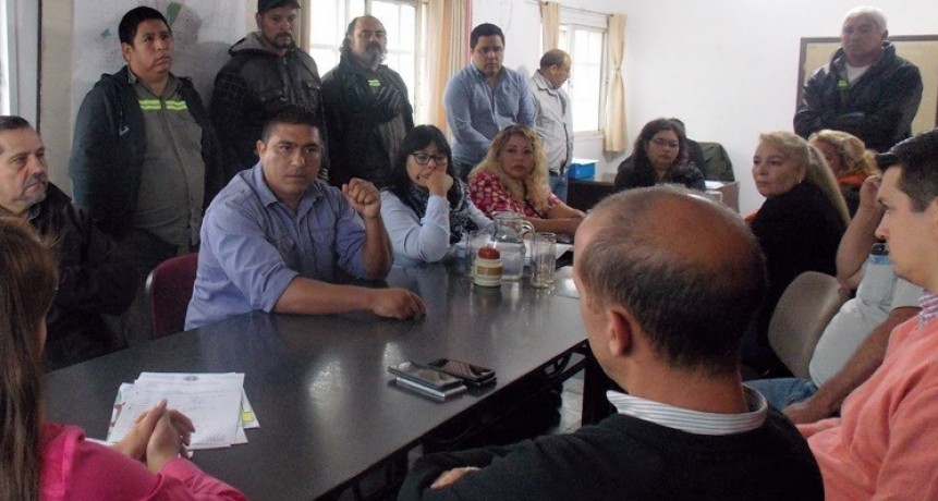 Los Concejales de la Capital, recibieron al SOEM