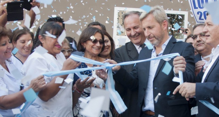 Frigerio y Corpacci inauguraron la ampliación del Hospital de Niños 