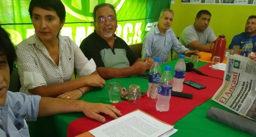 Gremios reunidos en ATE