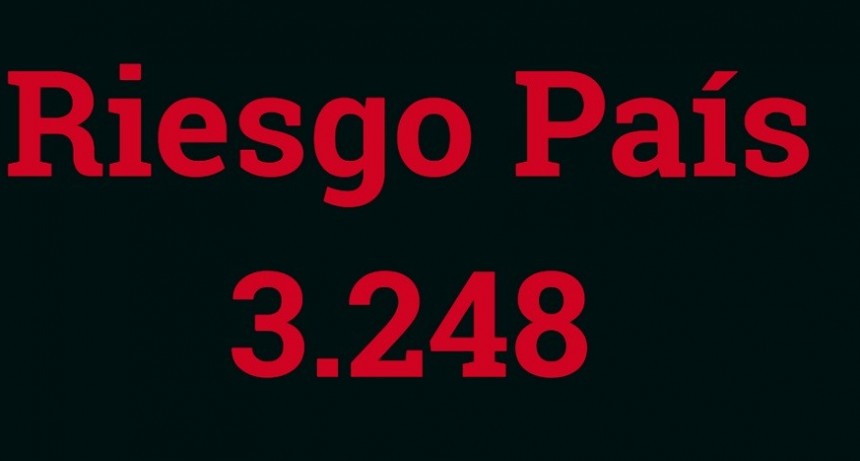 Jornada negra en los mercados y el riesgo país argentino se dispara a las 3.248 unidades