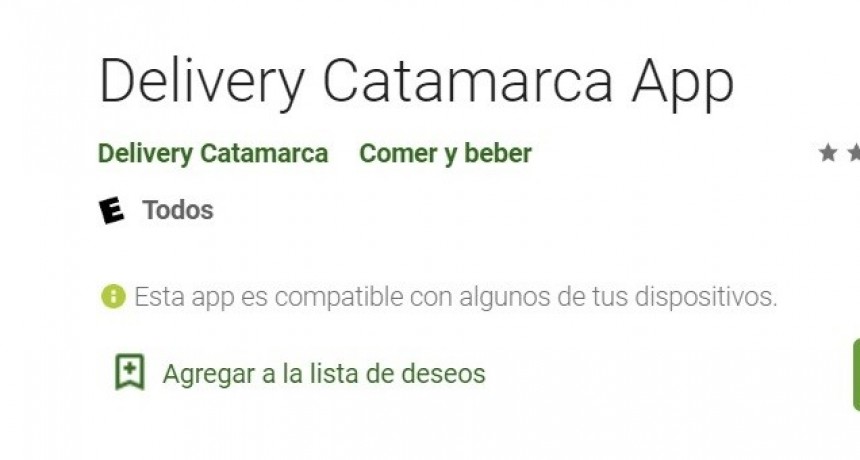 La Aplicación Catamarqueña de Delibery que evita que salgas de casa