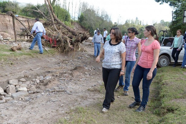 Luc&iacute;a recorri&oacute; Balcozna y fij&oacute; prioridades de asistencia