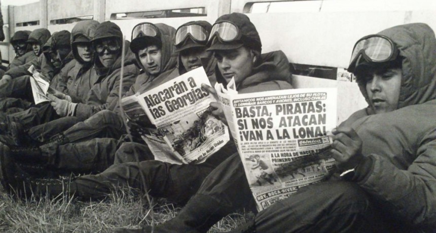 Las Fotos históricas de la Guerra de Malvinas