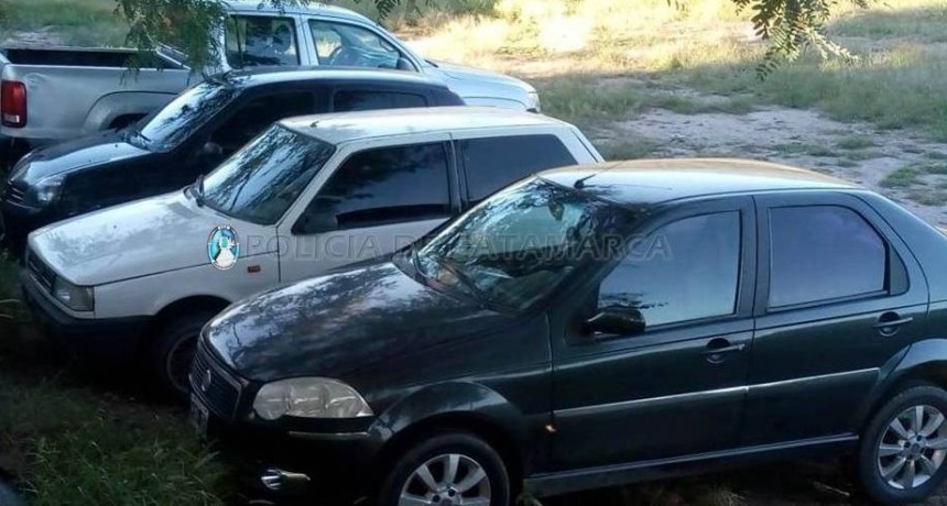 Secuestran ciento cuarenta y cinco vehículos en Puestos Camineros