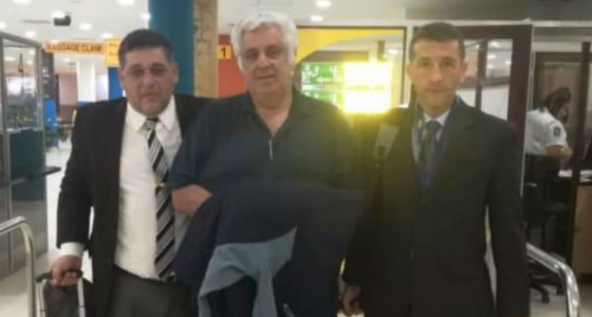Alberto Samid llego al país y quedará preso hasta enfrentar el juicio