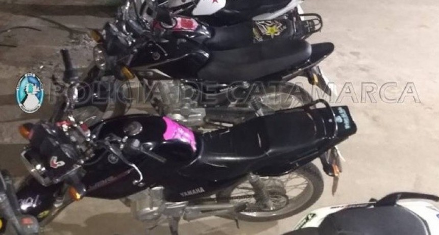 Controles en Capital y Valle Viejo: secuestraron 17 motos