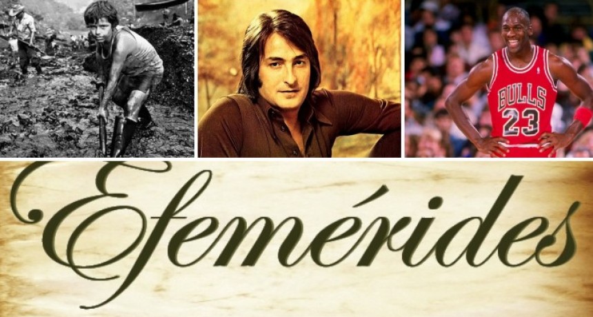 Un día como hoy: efemérides del 16 de abril