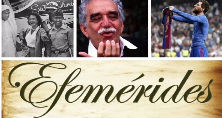 Un día como hoy: efemérides del 17 de abril