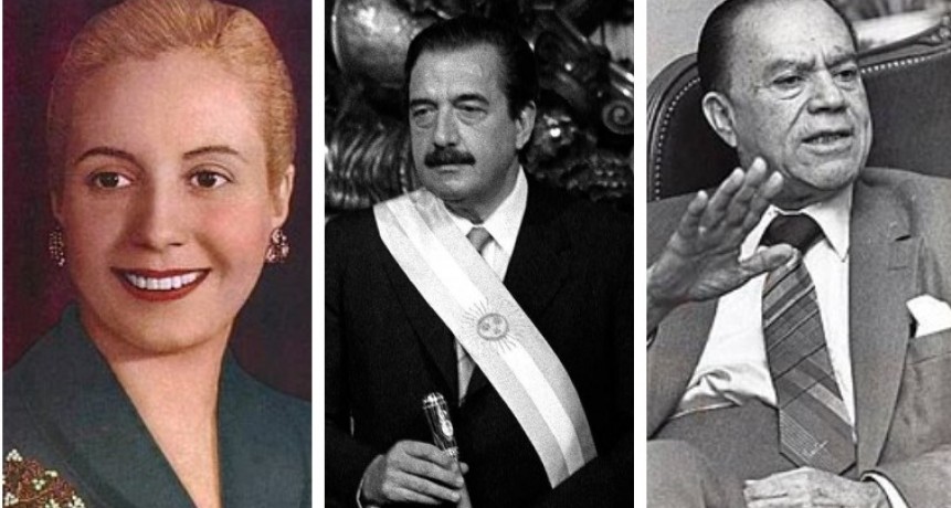 Tres nuevas avenidas con nombres homenaje a Evita, Alfonsín y Vicente Saadi