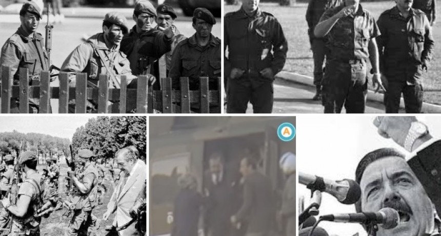  Ricardo Alfonsín: Felices Pascuas a 32 años del primer levantamiento carapintada