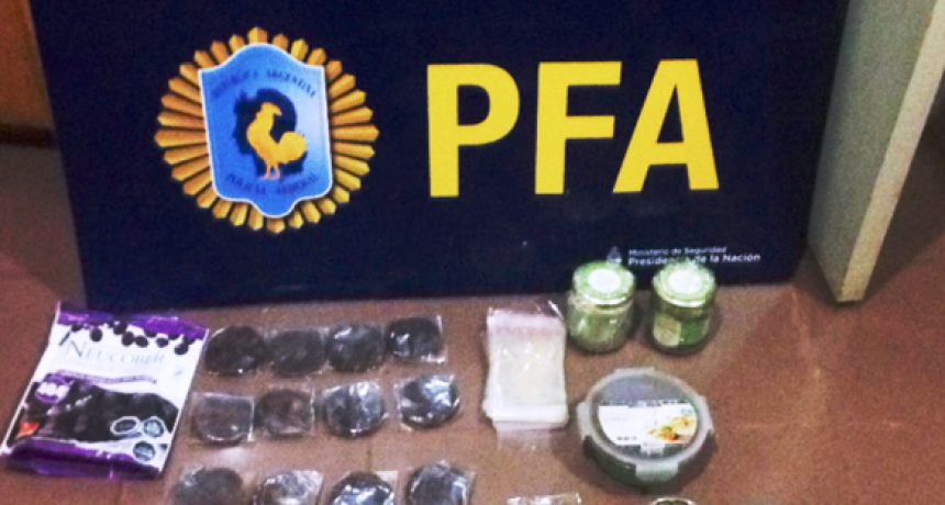 Armaron un puesto y vendían alfajores de mariuhana en las Cataratas