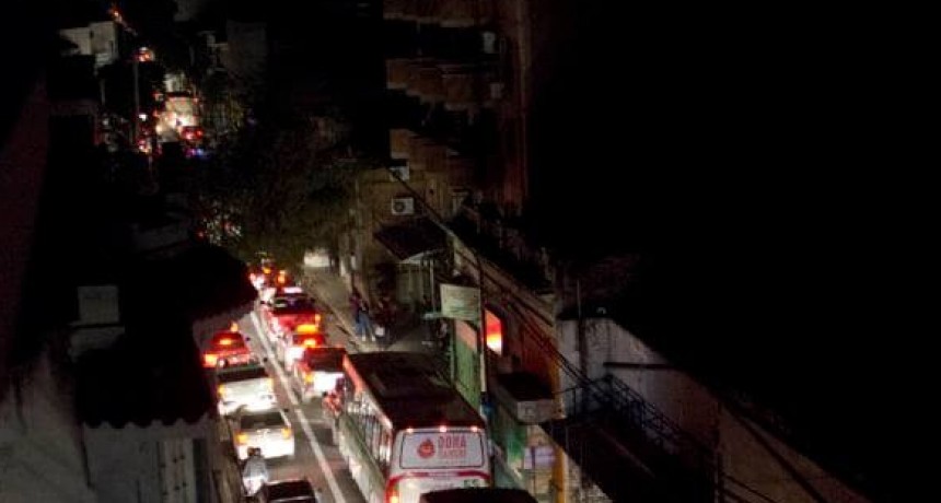 Un sorpresivo corte de luz afectó al Valle Central