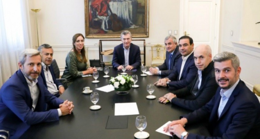 Macri recibió a gobernadores de Cambiemos en Casa Rosada