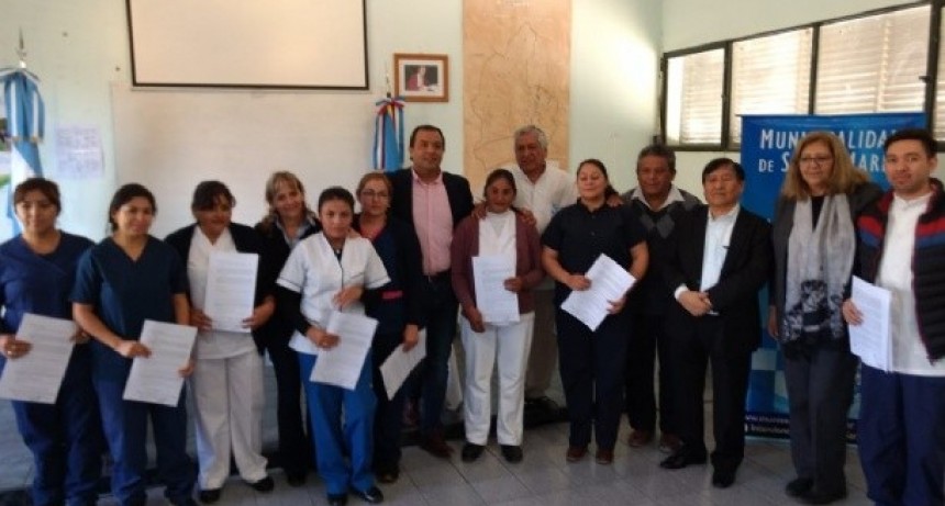 Médica venezolana para Santa María y nombramientos a enfermeros