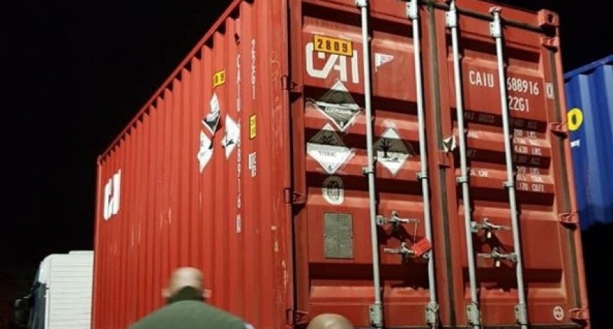 Defensa Civil y Micone inspeccionaron los camiones que transportan Mercurio