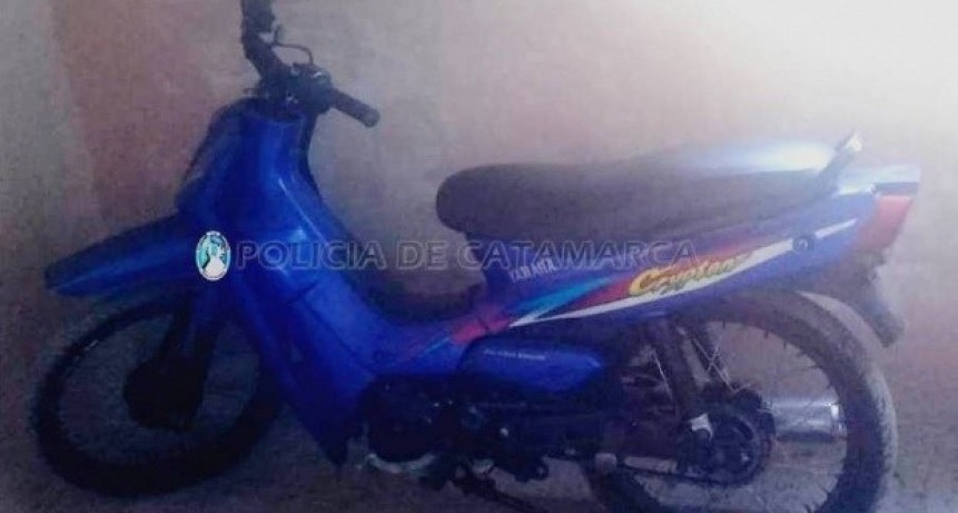 Robaron una moto y la abandonaron en una vivienda