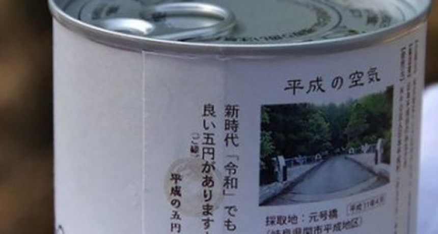 Insólito: venden aire enlatado por menos de diez dólares