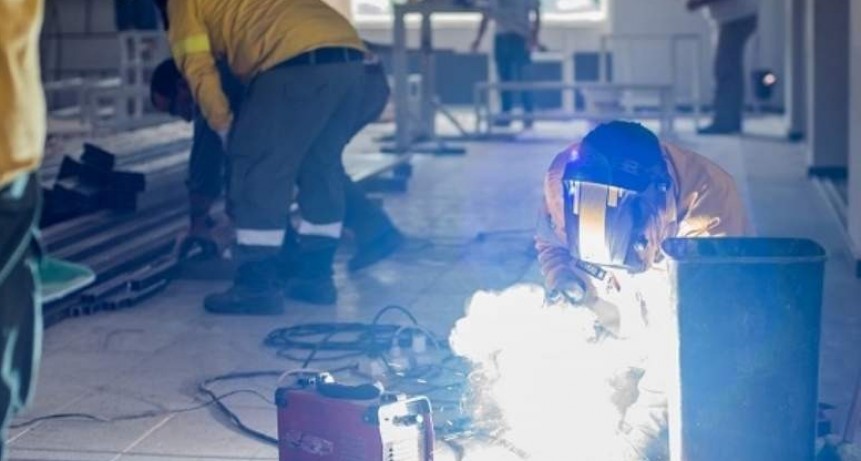 Avanzan las obras del Hospital Monovalente Respiratorio