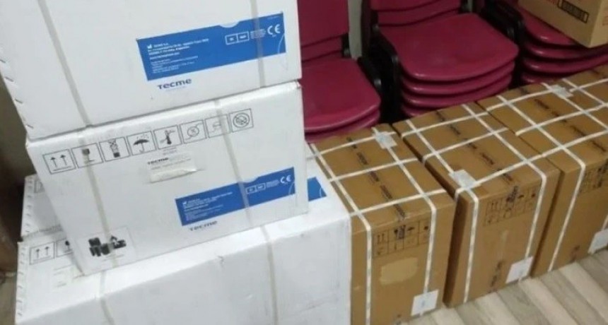 Catamarca recibió 4 respiradores y 4 ecógrafos de Nación 