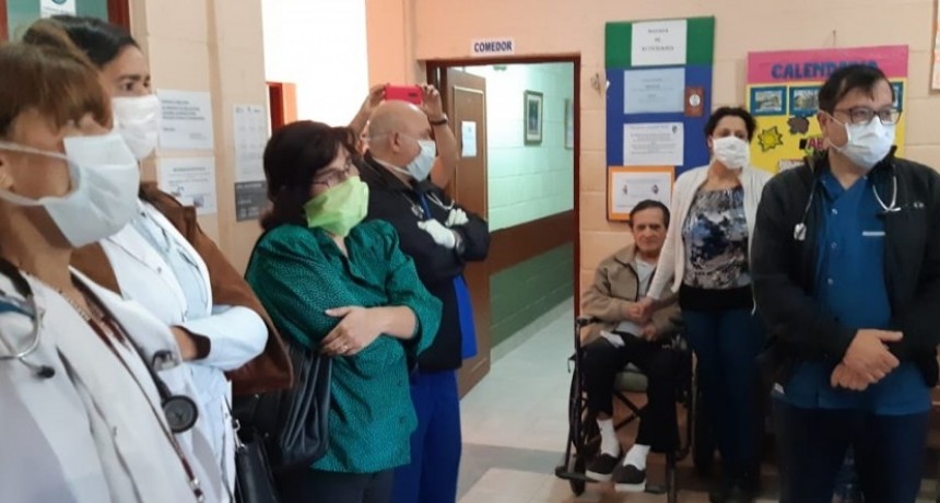 El Geriátrico San Lucas recibió la visita de funcionarios