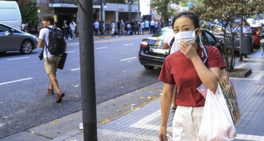 La ciudad de Buenos Aires estableció el uso obligatorio de barbijos 