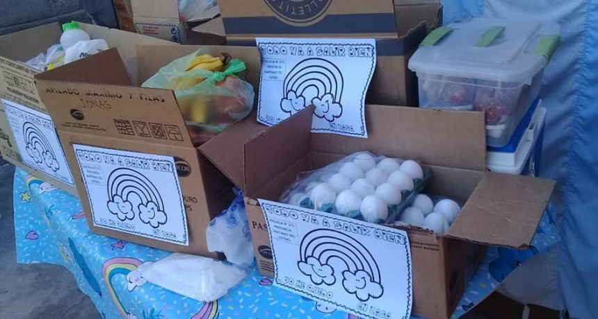 Docentes de Villa Cubas, en cruzada solidaria por sus alumnos en plena cuarentena 