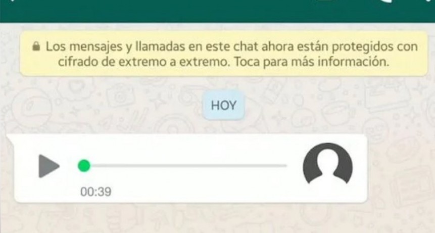 Ordenan detener a un sujeto que generó temor y pánico a través de un audio de WhatsApp