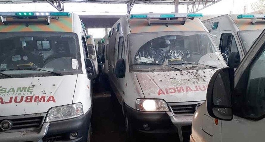 Recuperaron 24 ambulancias 