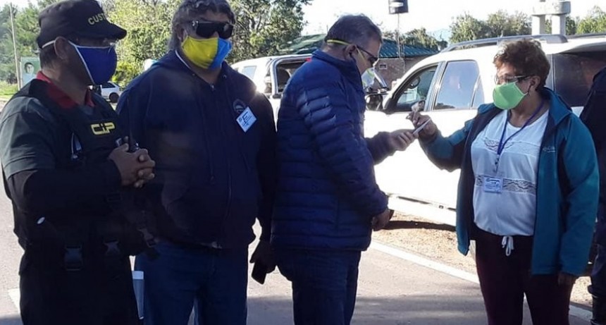 Jalil durante su visita a Los Altos evalúa las medidas adoptadas por el coronavirus