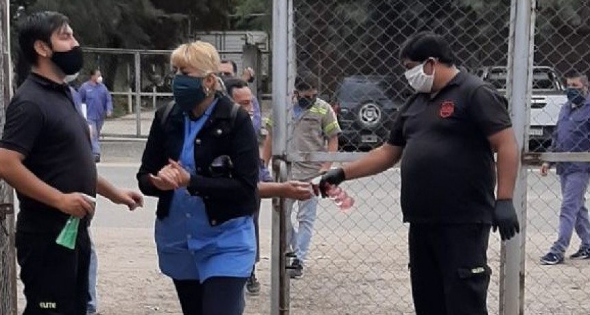 Continua el control de los protocolos sanitarios en los establecimientos Industriales