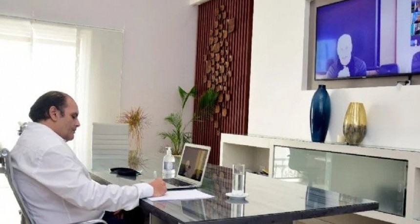 Saadi evaluó con pares la salida de la cuarentena