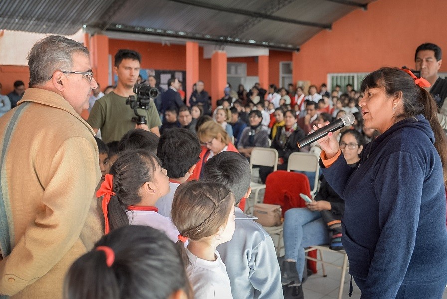 La Escuela Municipal de Santa María pasó a la Provincia