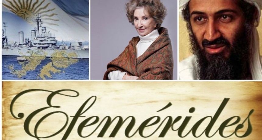 Un día como hoy: efemérides del 2 de Mayo