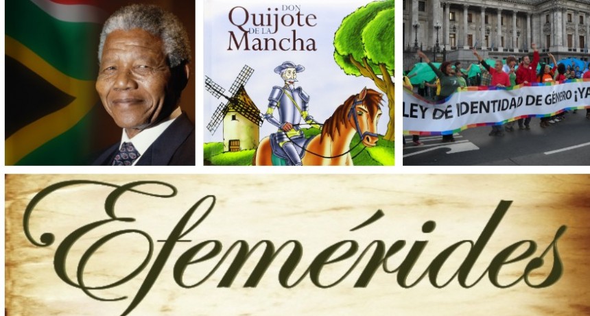 Un día como hoy: efemérides del 9 de Mayo