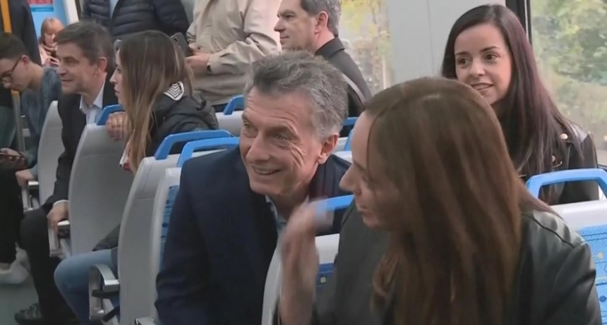 Mauricio Macri inauguró el viaducto del tren Mitre junto a María Eugenia Vidal y Horacio Rodríguez Larreta