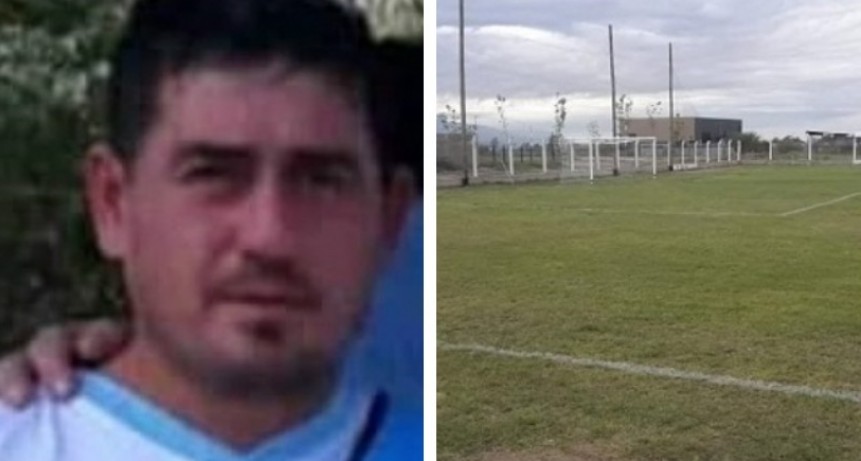 Se descompensó jugando al fútbol, y murió