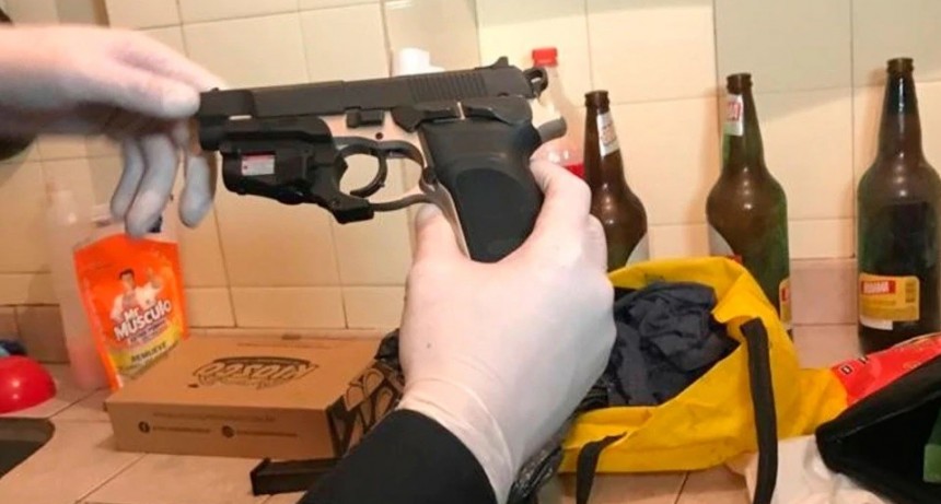 Esta es el arma que usaron para matar a Miguel Yadón